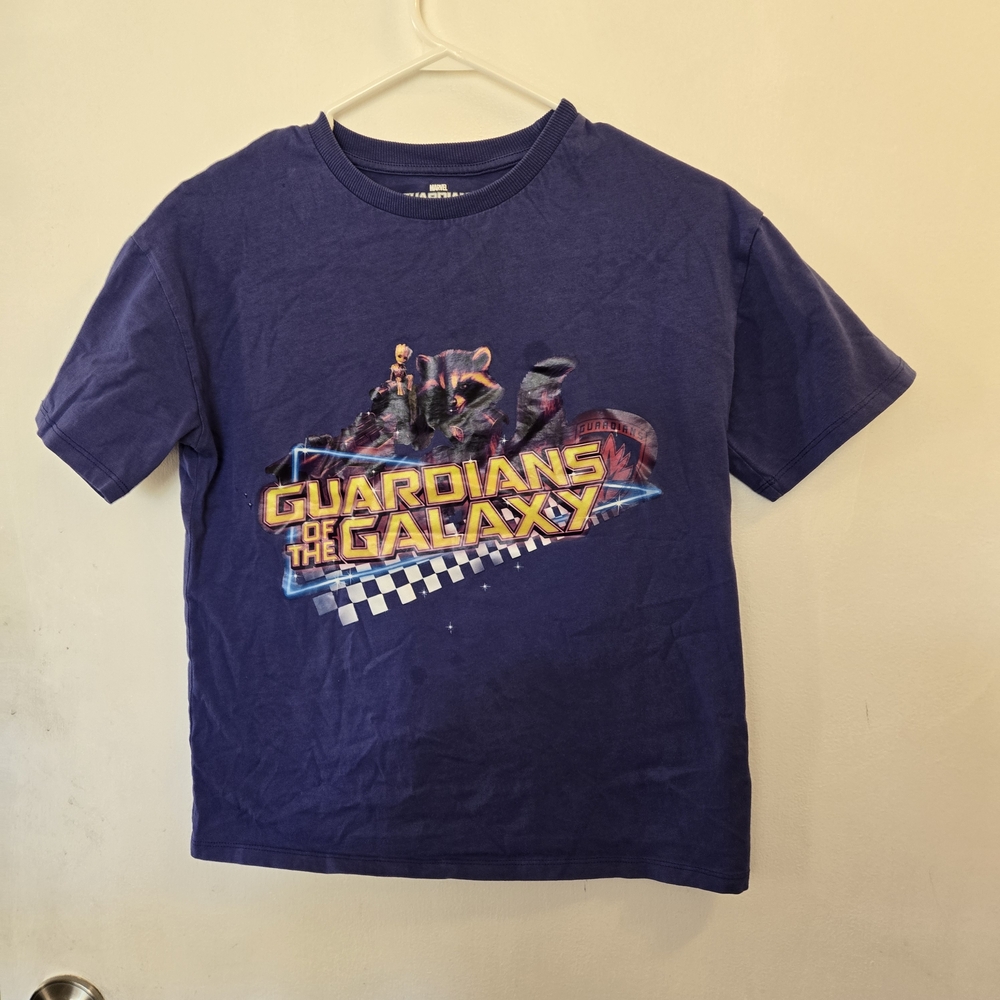 Marvel Guardians of the Galaxy Purple T-Shirt  11-12 Years 100% Cotton